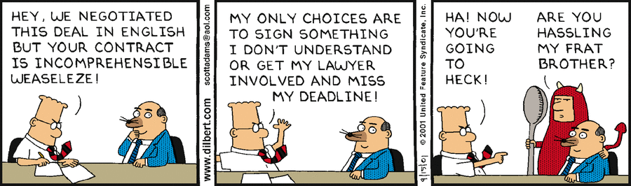 Dilbert Cartoon